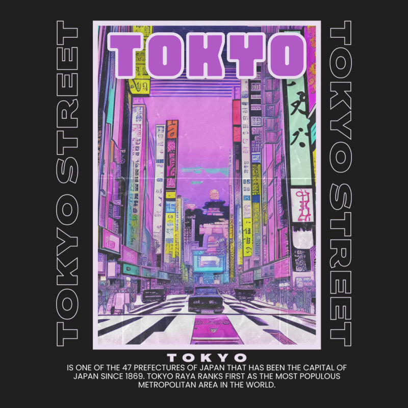 Tokyo Night City T-shirt | Artistshot