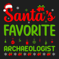 Christmas Santas Favorite Archaeologist Merry Xmas Classic T-shirt | Artistshot