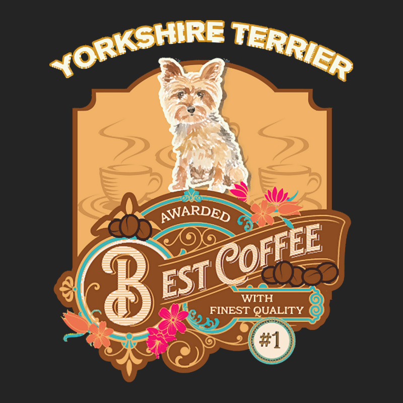 Yorkshire Terrier Lover T  Shirt Yorkshire Terrier Best Coffee   Dog O 3/4 Sleeve Shirt by marvinhaylee169 | Artistshot