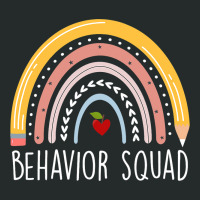 Behavior Squad Teacher Analyst Technician Therapis Women's Triblend Scoop T-shirt | Artistshot