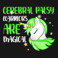 Cerebral Palsy Warrior Magical Unicorn Ataxic Gree Flannel Shirt | Artistshot