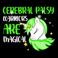 Cerebral Palsy Warrior Magical Unicorn Ataxic Gree Women's V-neck T-shirt | Artistshot