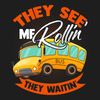 Bus School Drive Traffic Stops 4 Classic T-shirt | Artistshot