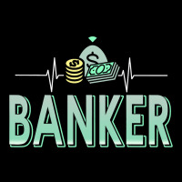 Cool Awesome Retro Heartbeat Of Banker Designs Pre Women's V-neck T-shirt | Artistshot