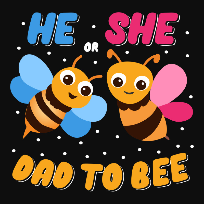 He Or She Dad To Bee Crop Top | Artistshot