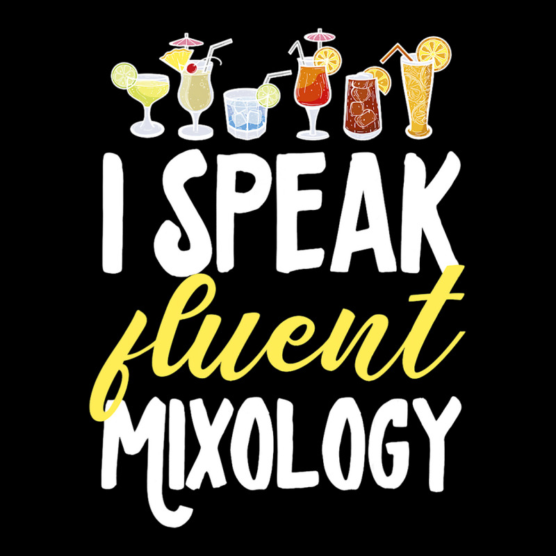 Cocktail Mixologist Bartender I Speak Fluent Mixol Long Sleeve Shirts by AustynHidago | Artistshot