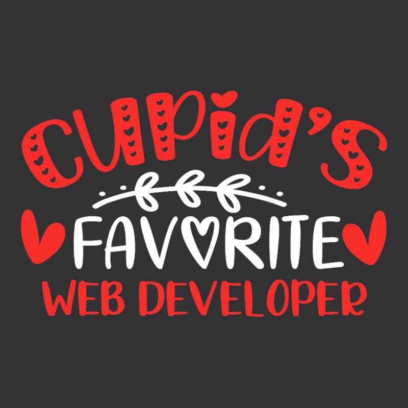 Cupids Favorite Web Developer Romance Couples Men  Vintage Short | Artistshot