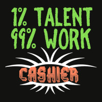 Cashier Profession Career Worker Working Quotes 4 Scorecard Crop Tee | Artistshot