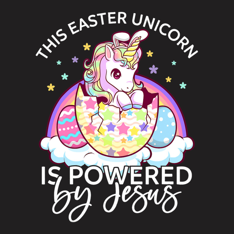 Christian Easter Unicorn Bunny Girls Kids Easter E T-shirt | Artistshot