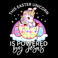 Christian Easter Unicorn Bunny Girls Kids Easter E Zipper Hoodie | Artistshot