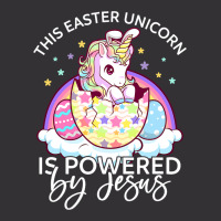 Christian Easter Unicorn Bunny Girls Kids Easter E Vintage Hoodie | Artistshot