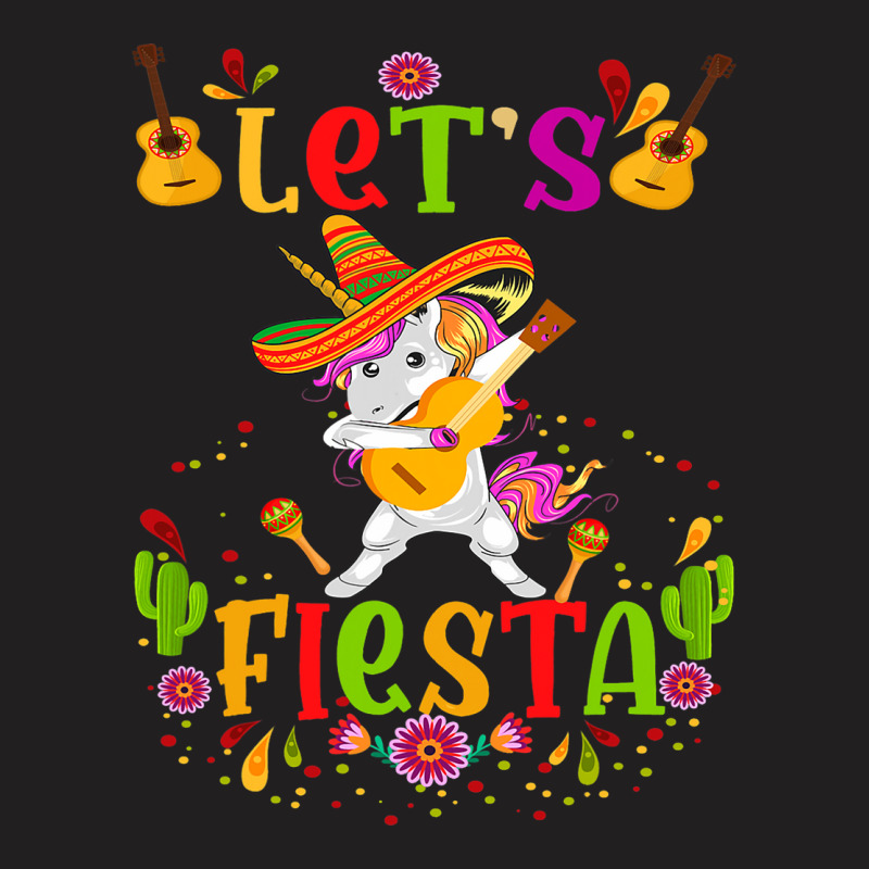 Cinco De Mayo Lets Fiesta Mexican Unicorn T-shirt | Artistshot