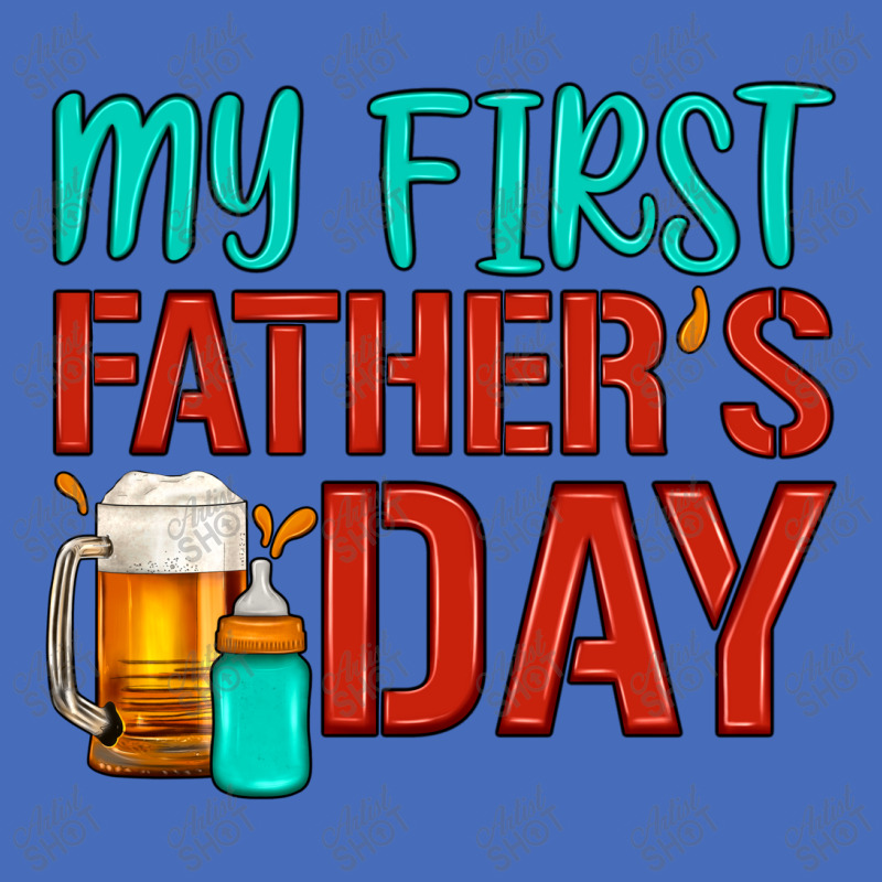 My First Father's Day Basic T-shirt | Artistshot