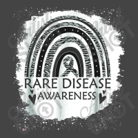 Rare Disease Awareness Bleached Rainbow Zebra Ribbon Men Basic T-shirt | Artistshot