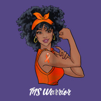 Womens Ms Warrior Fighter Support Multiple Sclerosis Awareness T Shirt Basic T-shirt | Artistshot