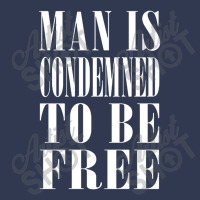 Man Is Condemned To Be Free Basic T-shirt | Artistshot