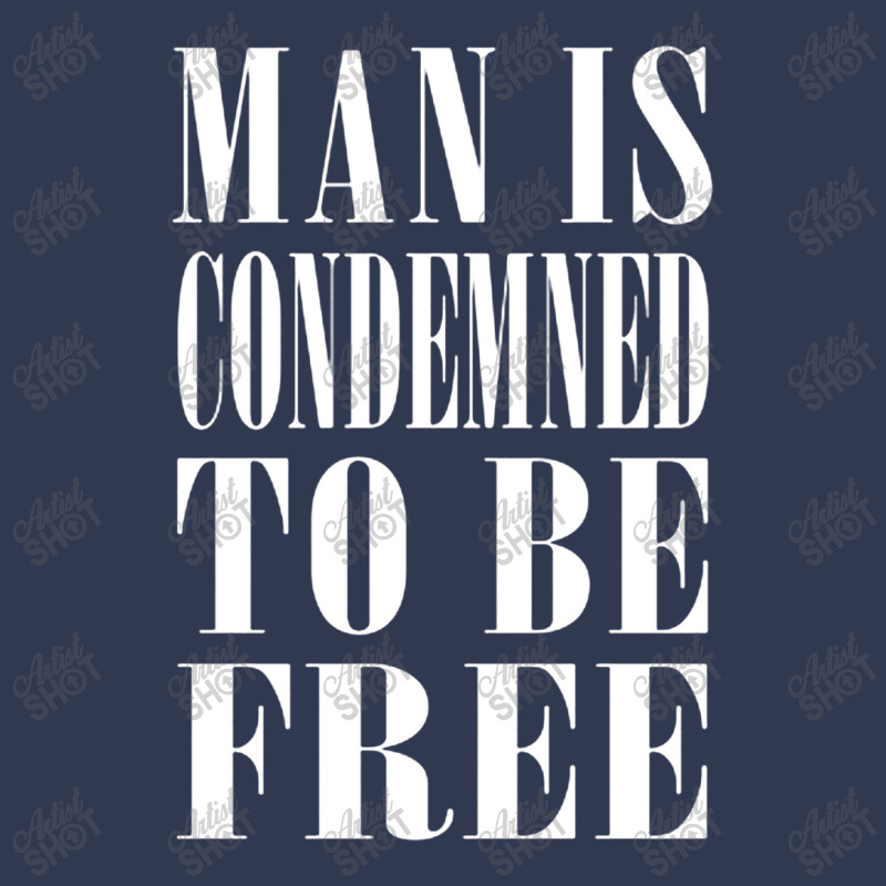 Man Is Condemned To Be Free Basic T-shirt by bedaopini | Artistshot