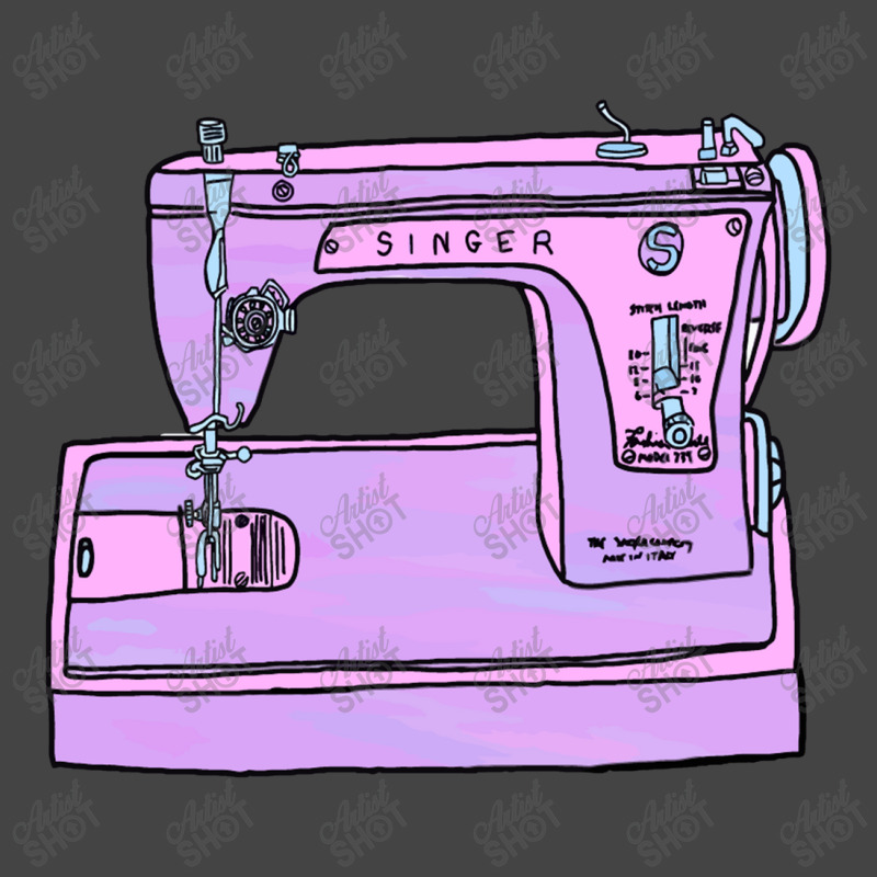 Purple Singer Sewing Machine Basic T-shirt | Artistshot