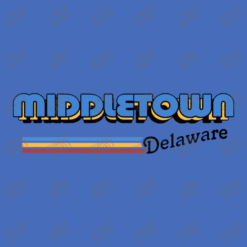 Middletown, Delaware Retro Styled Design Basic T-shirt | Artistshot