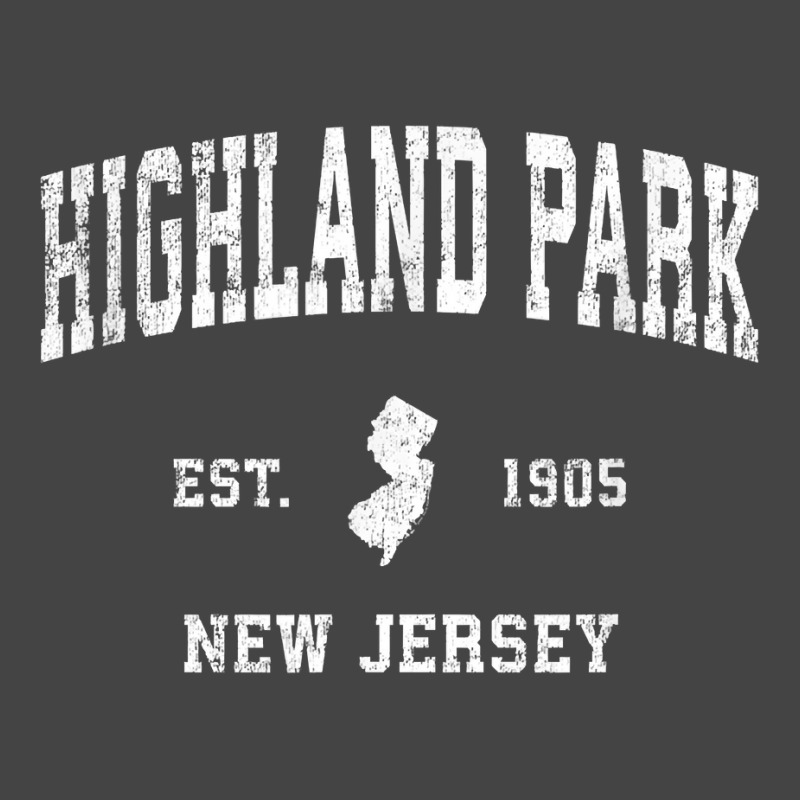 Highland Park New Jersey Nj Vintage Athletic Sports Design T Shirt Basic T-shirt | Artistshot