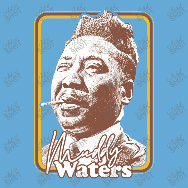 Muddy Waters Vintage Style Fan Art Design Basic T-shirt | Artistshot