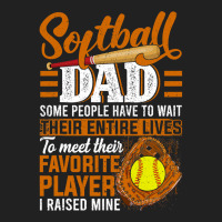 Softball Pitcher Hitter Catcher Mens Funny Dad For Men Dad I Raised Mi Basic T-shirt | Artistshot