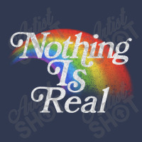 Nothing Is Real, 80s Nihilist Faded Rainbow Basic T-shirt | Artistshot