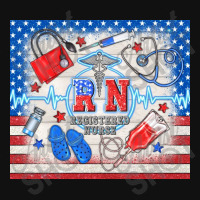 American Memorial Day Rn Registered Nurse Graphic T-shirt | Artistshot