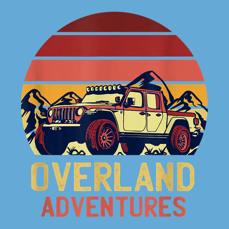 Overland Adventures Retro Vintage Sunset 4x4 Car Off Road T Shirt Basic Youth T-shirt by LiadCotten | Artistshot