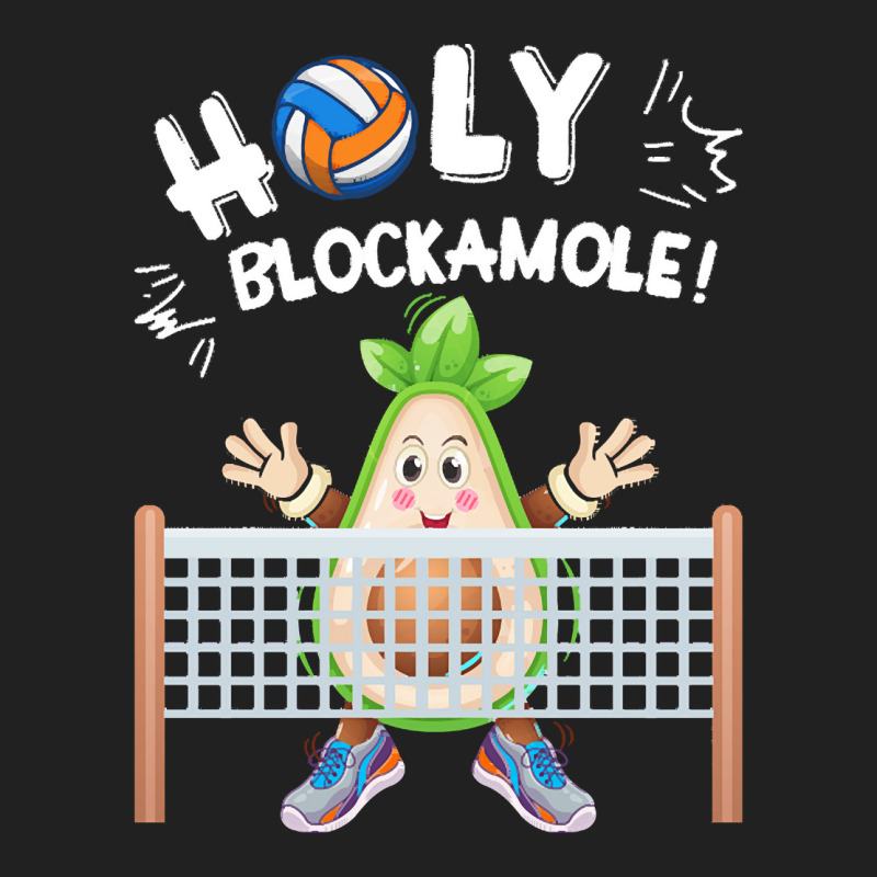 Funny Volleyball Lovers T  Shirt Holy Blockamole Funny Avocado Blocker Basic Youth T-shirt by abelwisoky990 | Artistshot