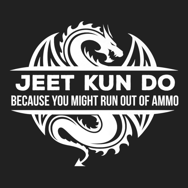 Jeet Kun Do Martial Arts Run Out Of Ammo Fighting Tee Basic Youth T-shirt by marshall0976 | Artistshot