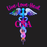 Cna Certified Nursing Assistant Live Love Heal Ins T-shirt | Artistshot