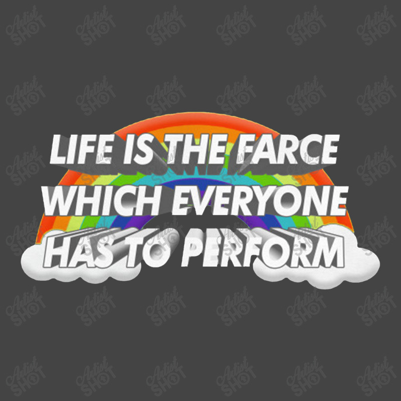 Life Is The Farce Which Everyone Has To Perform Basic Youth T-shirt by bedaopini | Artistshot