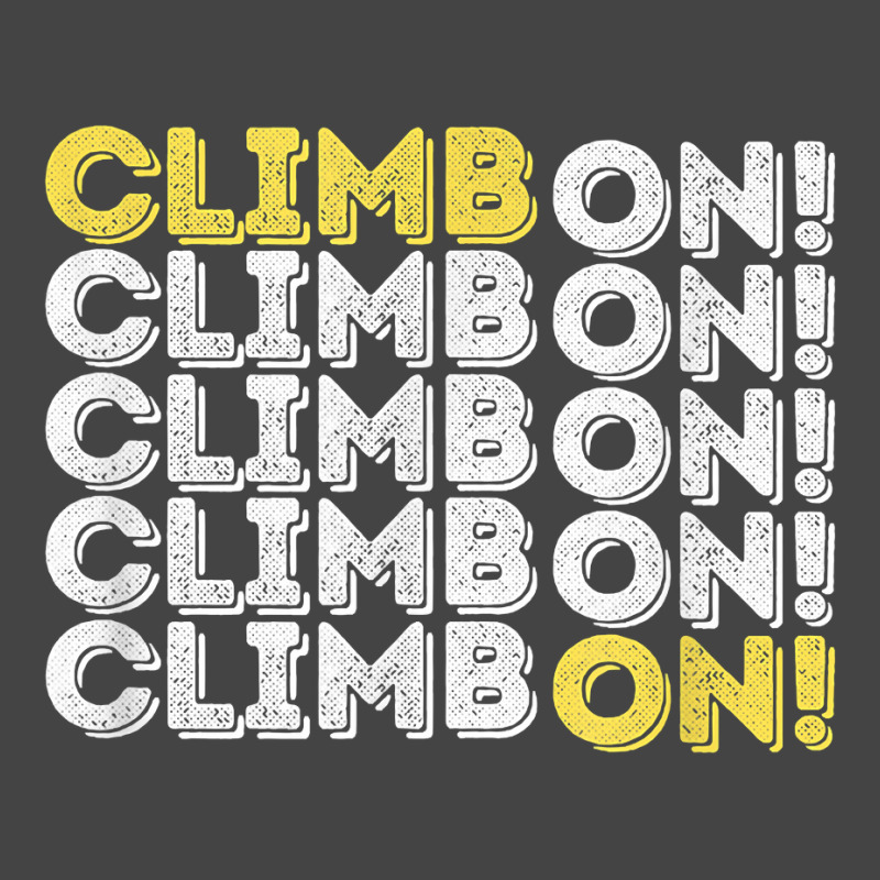 Climb On! Rock Climbing  Bouldering T Shirt Basic Youth T-shirt | Artistshot