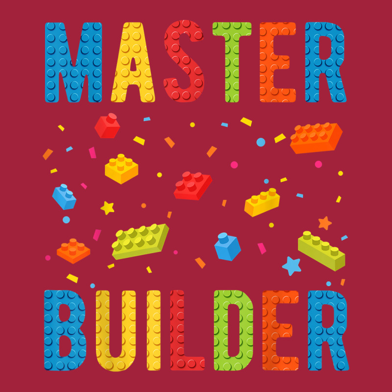 Master Builder Kids Building Blocks Brick Builder T Shirt Basic Youth T-shirt | Artistshot