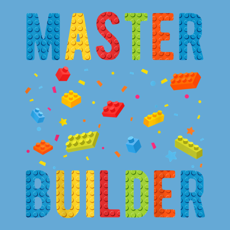 Master Builder Kids Building Blocks Brick Builder T Shirt Basic Youth T-shirt | Artistshot