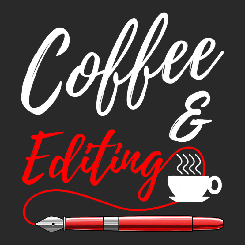 Coffee And Editing Writer Editor Author Printed hat by DENISEWRIGHT | Artistshot