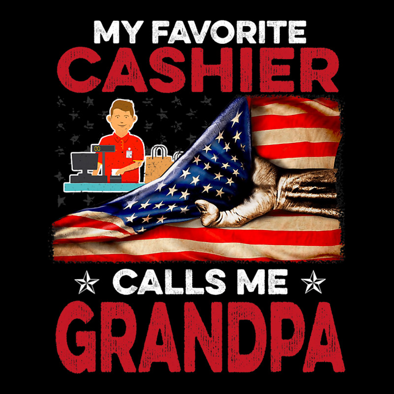 Cashier Shirt My Favorite People Call Me Grandpa Women's V-Neck T-Shirt by LilahHutchinson | Artistshot