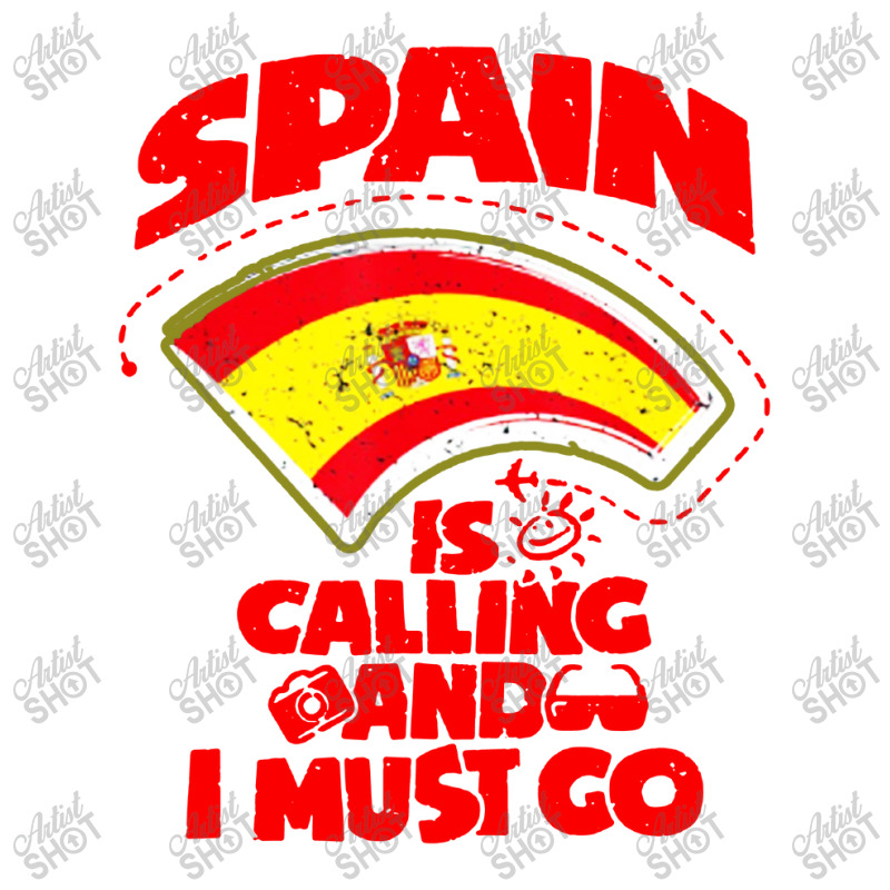 Spain Is Calling And I Must Go Raglan Crop Top by TopTshirt | Artistshot