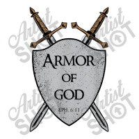 Put On The Armor Of God Shield And Swords Christian Warrior Graphic Raglan Crop Top | Artistshot