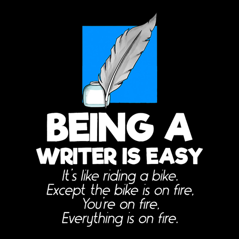 Being A Writer Is Easy Author Novel Mystery Writin Adjustable Cap by ELIZABETHBUELNA | Artistshot