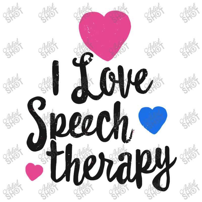 I Love Speech Therapy Shirt For Slp Language Pathologist 1 Raglan Crop Top by fannyrita | Artistshot