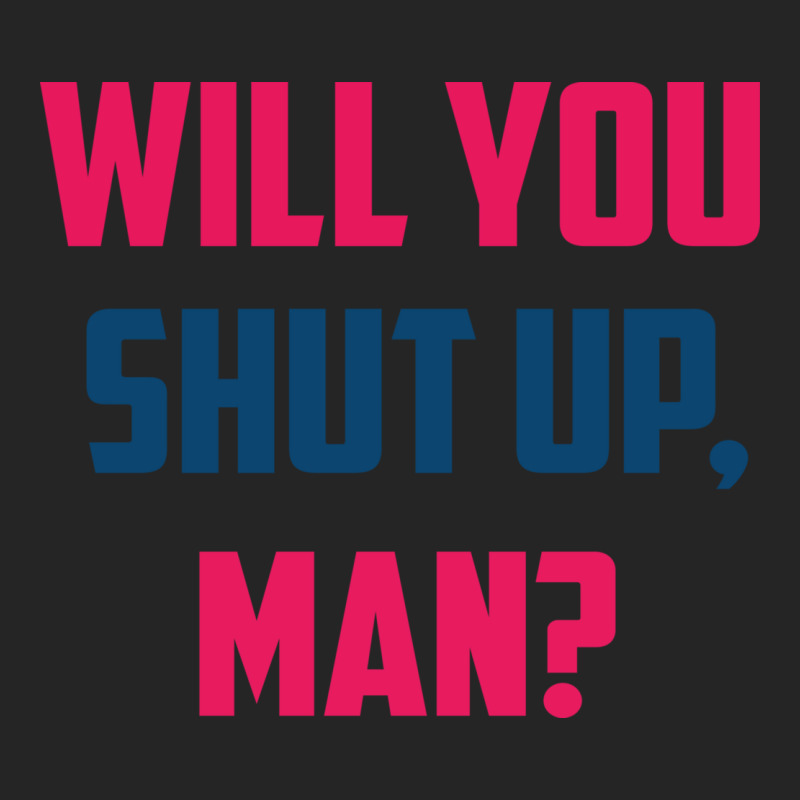 Will You Shut Up Man Biden Debate Quote Mens Unisex Hoodie | Artistshot