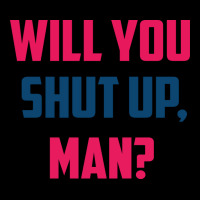 Will You Shut Up Man Biden Debate Quote Mens Unisex Jogger | Artistshot