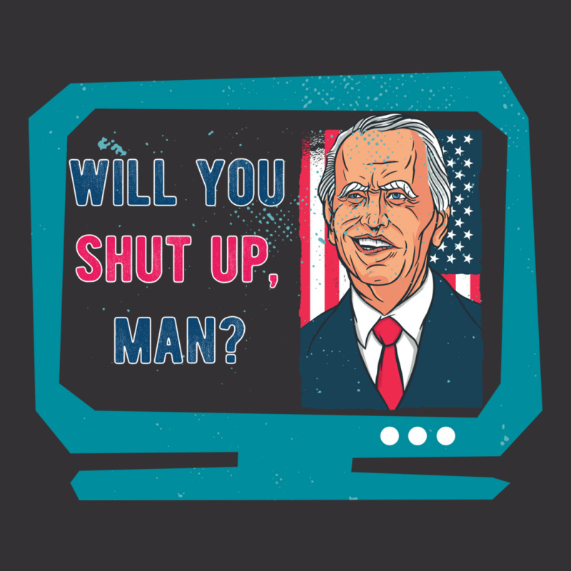 Will You Shut Up Man Biden Debate Quote New Style Vintage Short | Artistshot