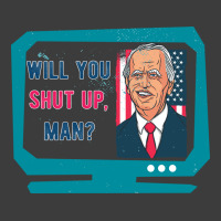 Will You Shut Up Man Biden Debate Quote New Style Men's Polo Shirt | Artistshot