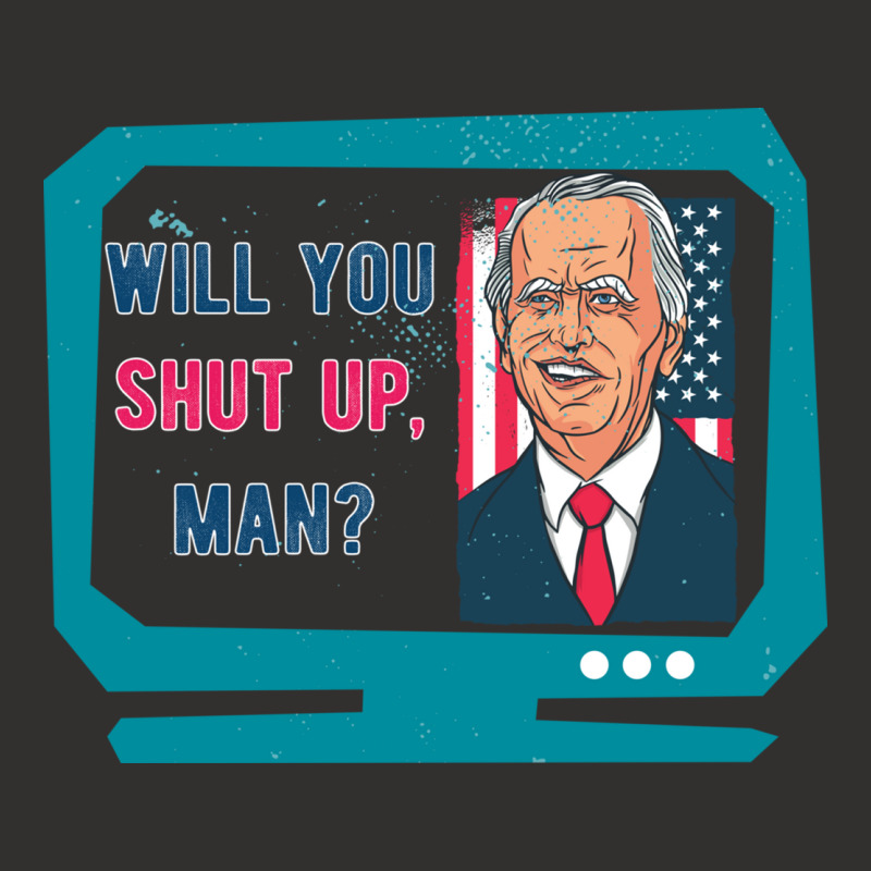 Will You Shut Up Man Biden Debate Quote New Style Champion Hoodie | Artistshot