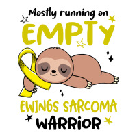 Ewings Sarcoma Gifts T  Shirt Mostly Running On Empty Ewings Sarcoma W Raglan Crop Top | Artistshot