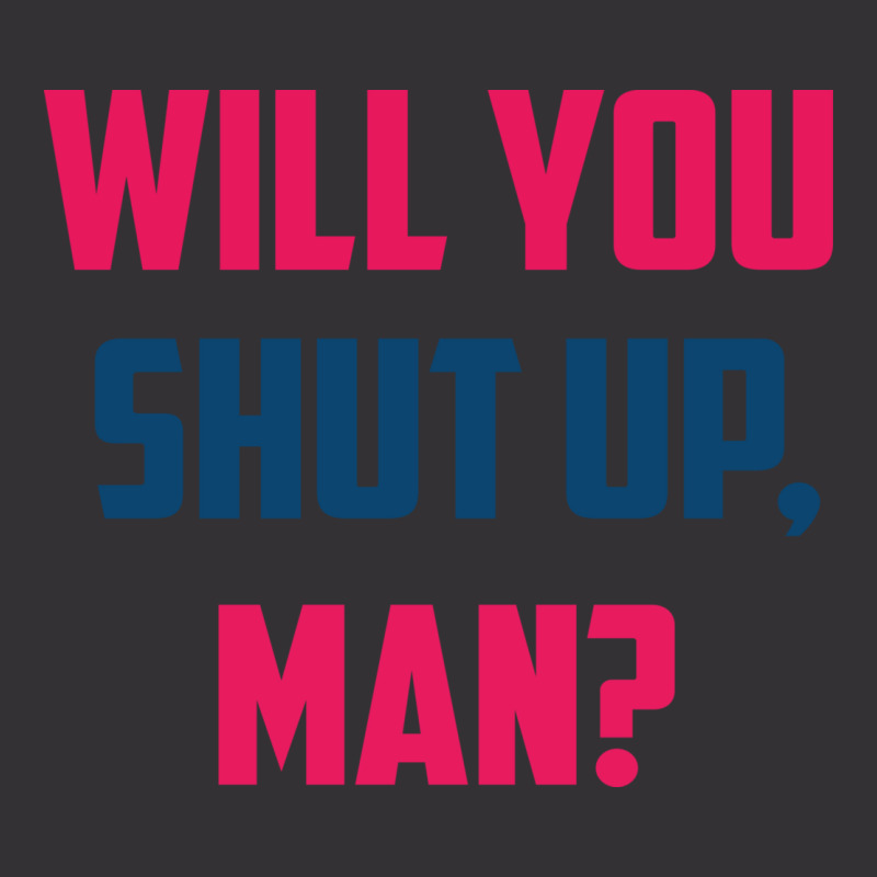 Will You Shut Up Man Biden Debate Quote New Vintage Short | Artistshot