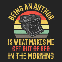 Being An Author Wakes Me In Morning Fun Book Write 3/4 Sleeve Shirt | Artistshot